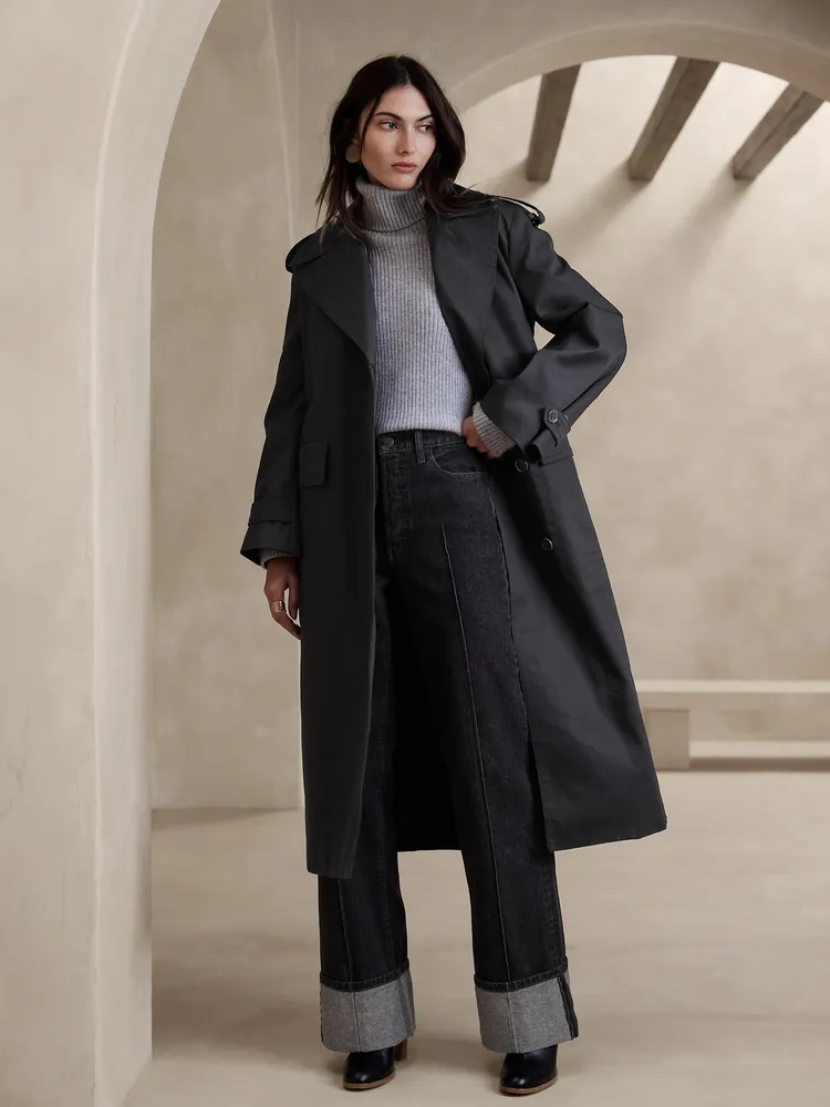 Gap on sale black coat