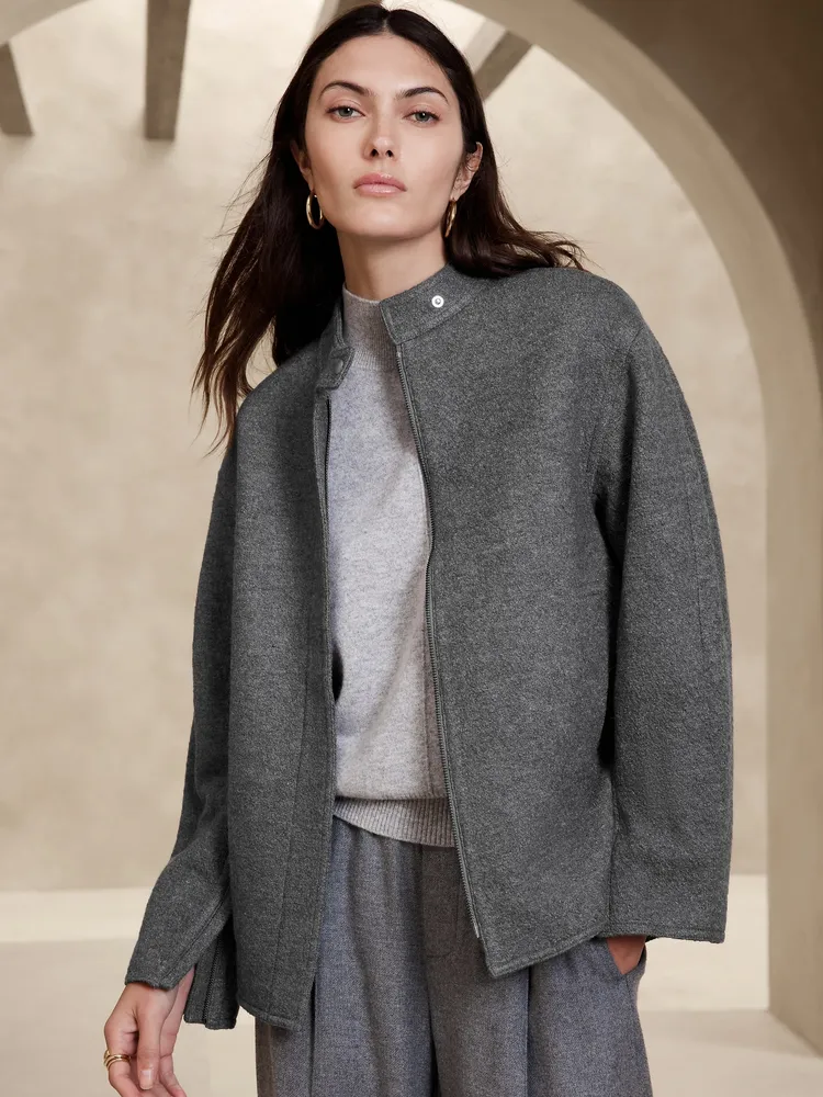 Banana Republic Finola Bouclé Jacket Yorkdale Mall