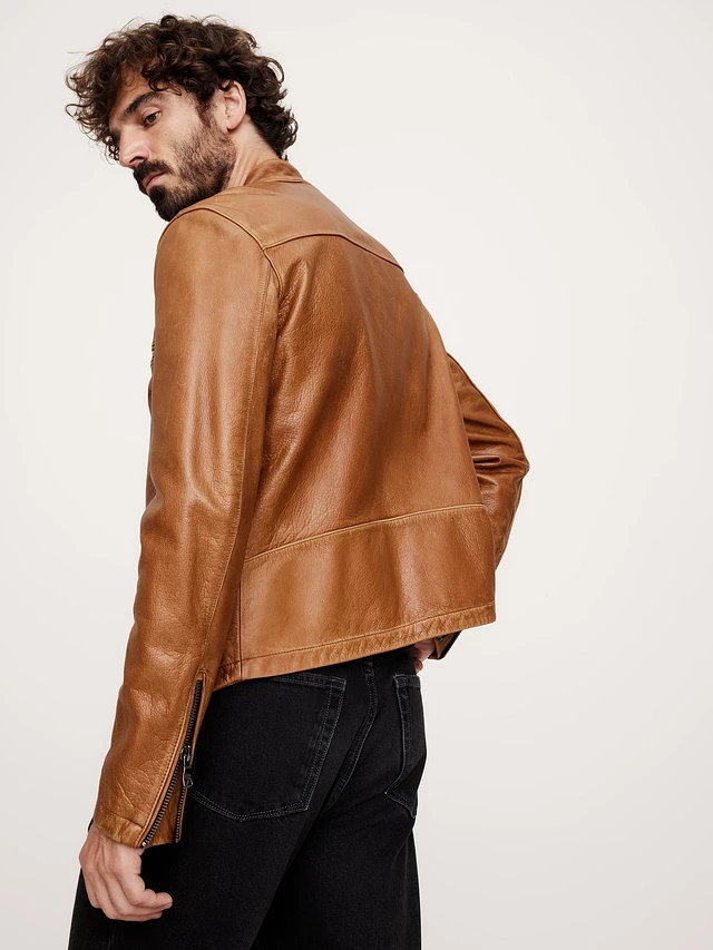 ジャケット・アウター 90s 00s BANANA REPUBLIC Leather jacket cn56206995.jpg_640x.webp