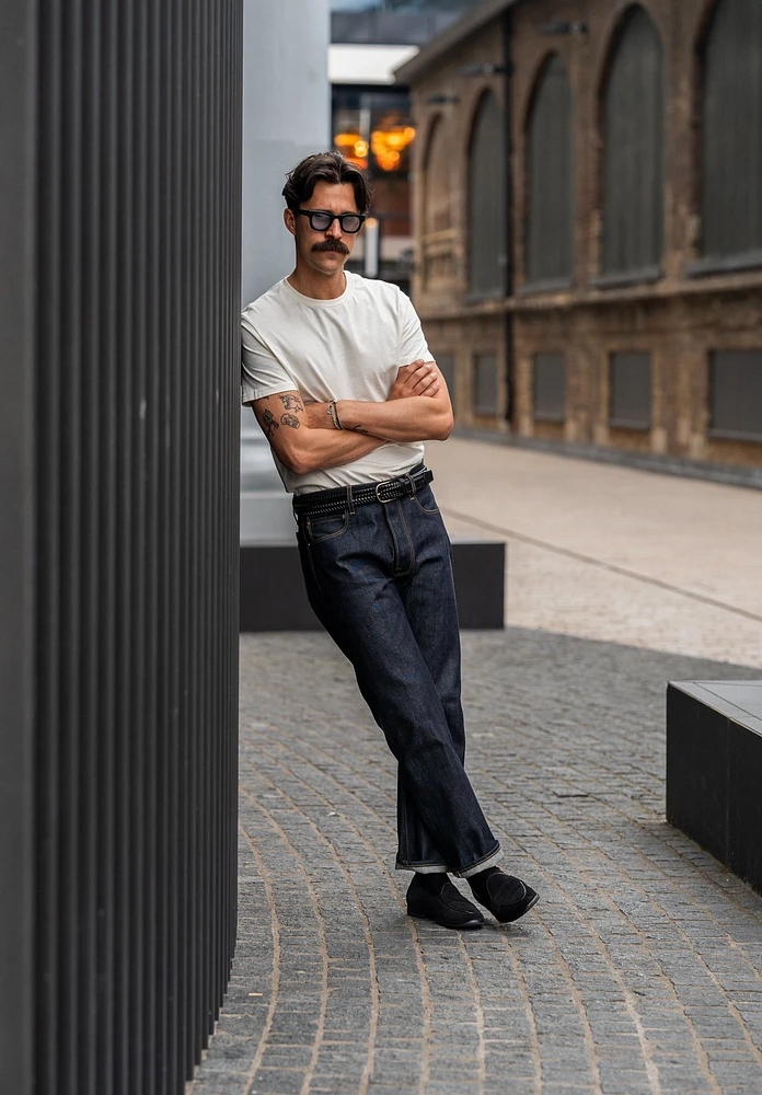 パンツ BF SELVEDGE JEAN DARK INDIGO size 30 BF SELVEDGE JEAN DARK INDIGO – SimplyComplicated