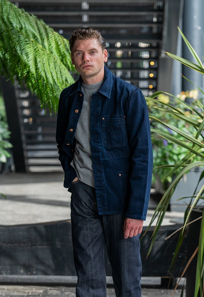 Blackhorse Lane E17 Double Indigo 14.5oz Japanese Mens Chore