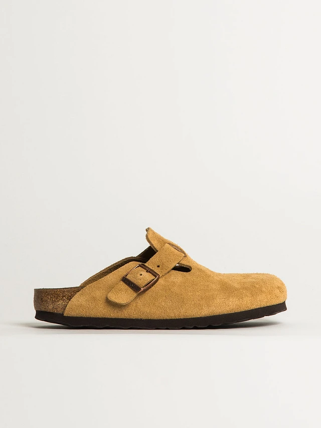 シューズ・サンダルその他 BIRKENSTOCK Women Sandals BOSTON 1026164 CREAM White Boston Suede Leather Latte Cream | BIRKENSTOCK