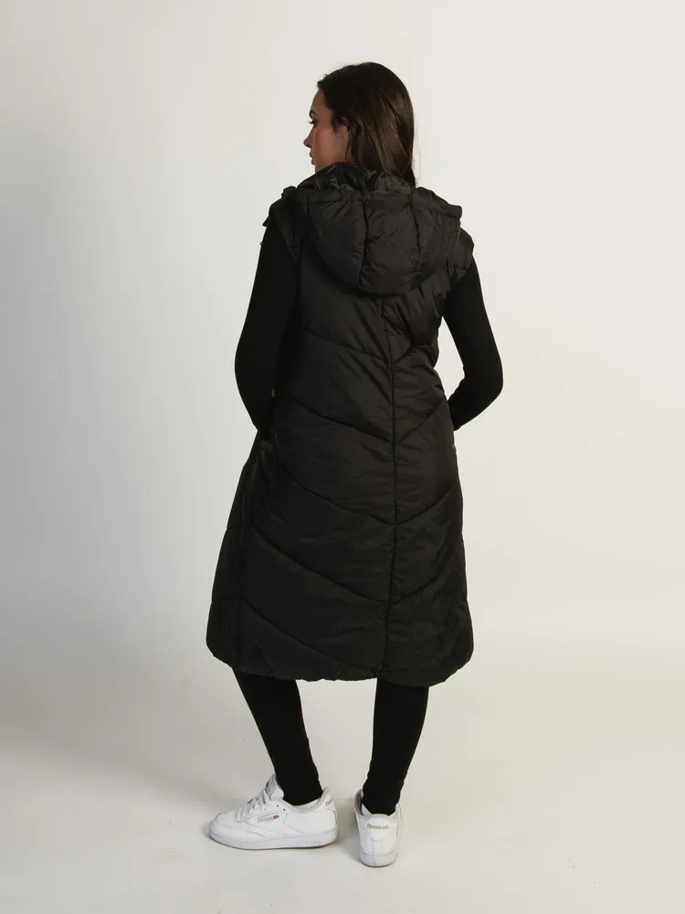 Boathouse B.YOUNG BOMINA LONG HOODED PUFF VEST | Bramalea City Centre