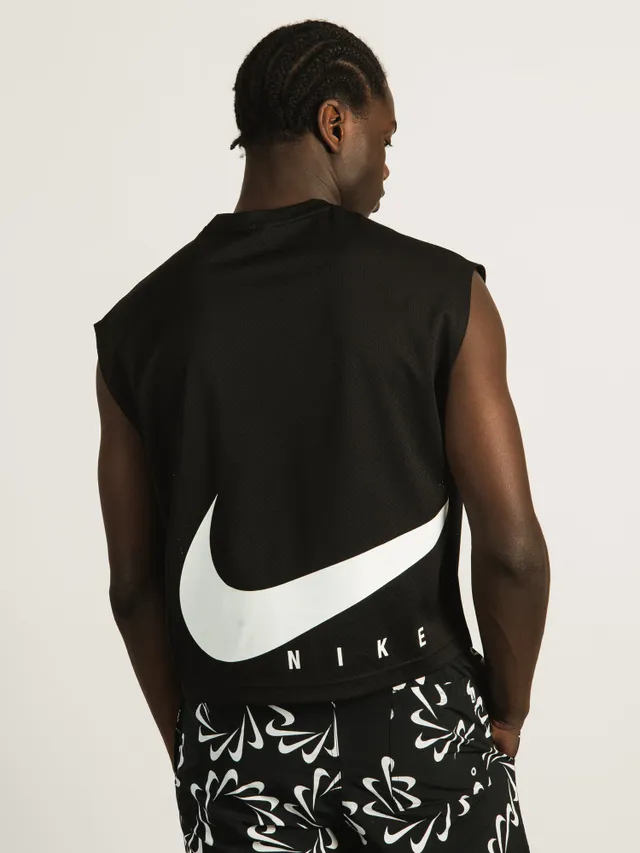 Nike hybrid clearance swoosh tank