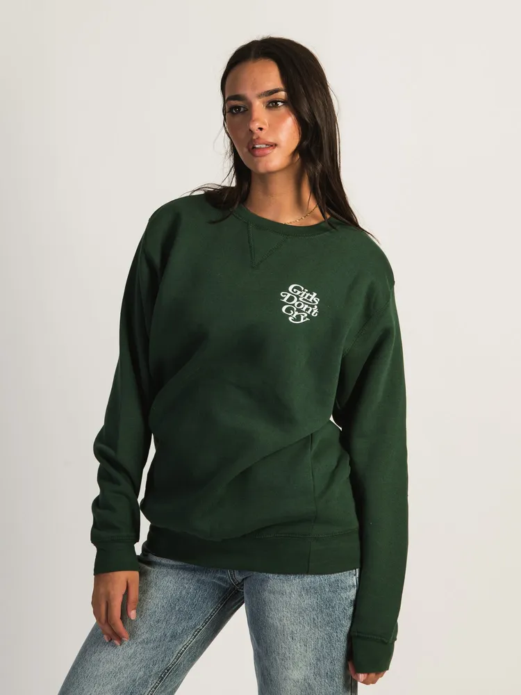 Boathouse VERBAGE GIRLS DON'T CRY CREWNECK | Bramalea City Centre