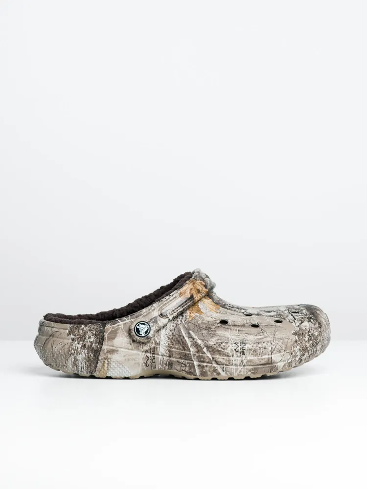 Mens camo shop fur lined crocs