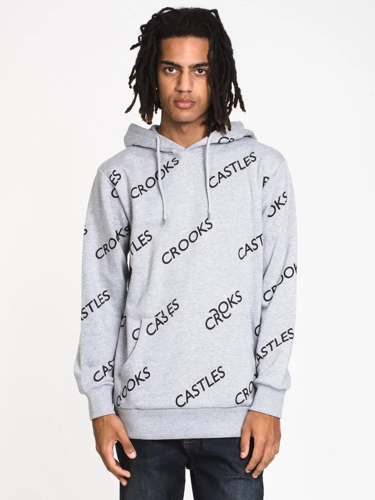 Grey crooks and store castles hoodie