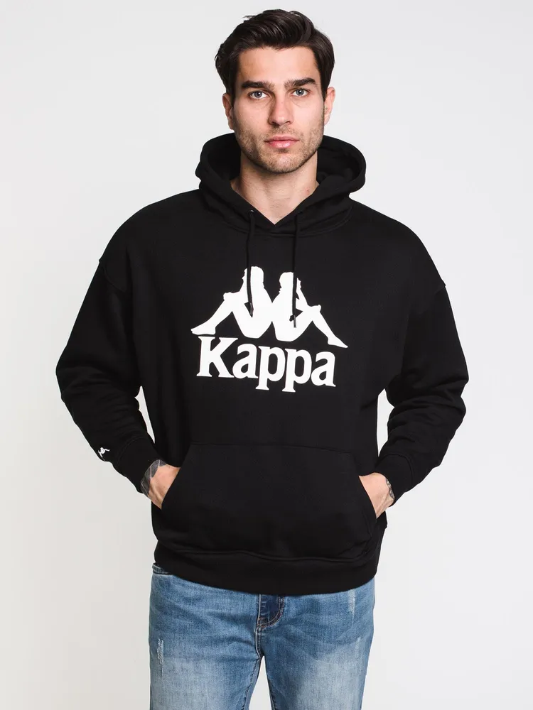 Kappa on sale logo hoodie