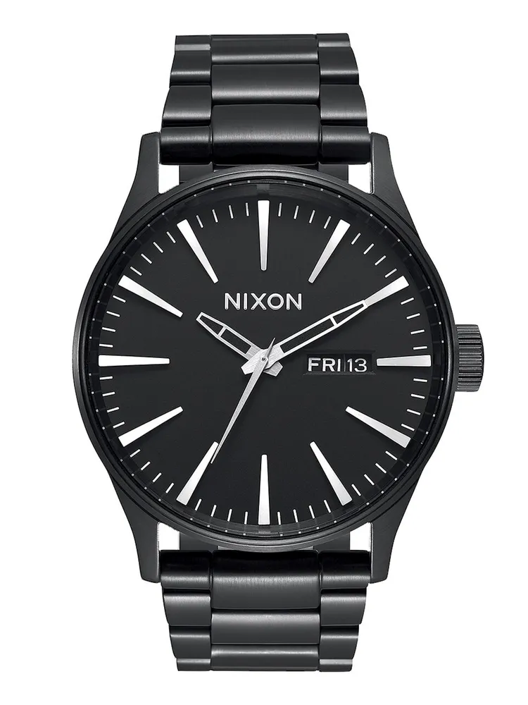 Nixon black 2024 watch