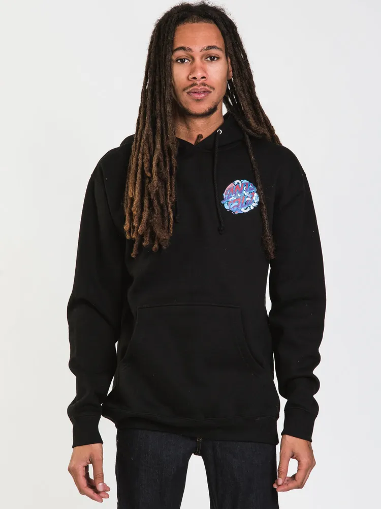 Santa cruz black hoodie cheap