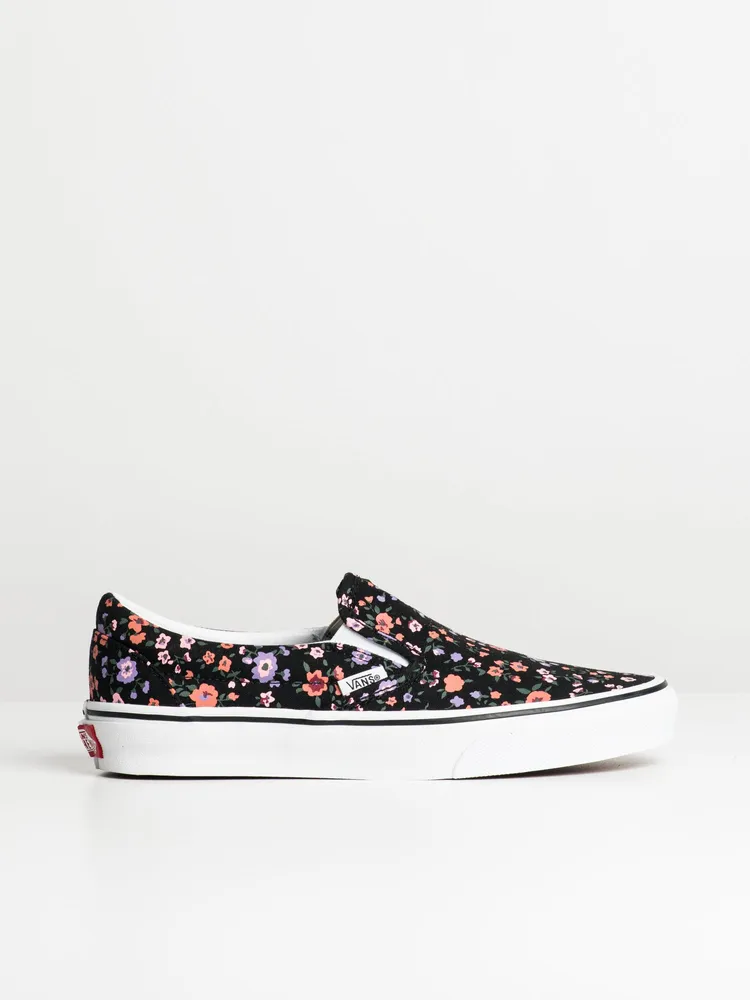 Vans classic 2024 slip on floral