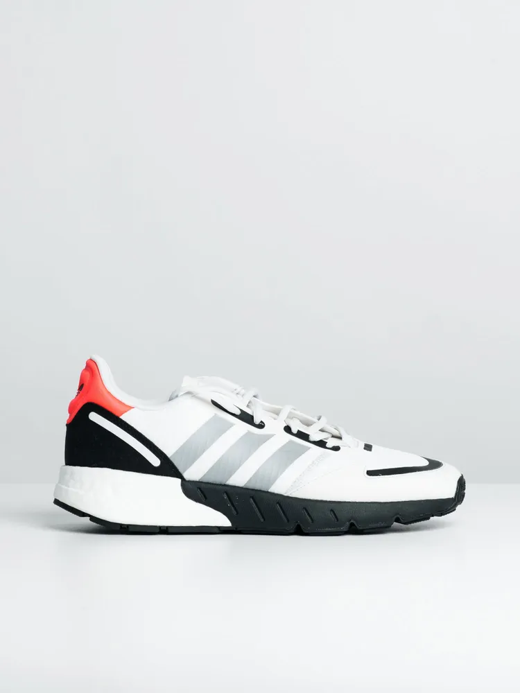 Boathouse MENS ADIDAS ZX 1K BOOST SNEAKERS WHITE BLACK CLEARANCE