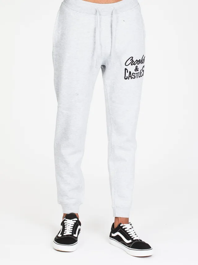 Crooks and castles sweatpants hot sale