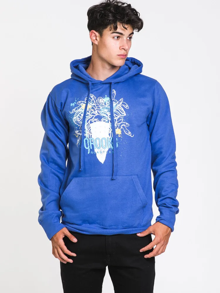 Crooks and store castles cropped hoodie