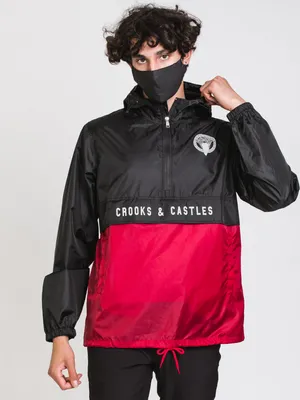 Crooks and castles windbreaker outlet