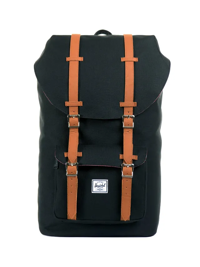 HERSCHEL SUPPLY CO. LITTLE AMERICA 25L BACKPACK BLACK TAN