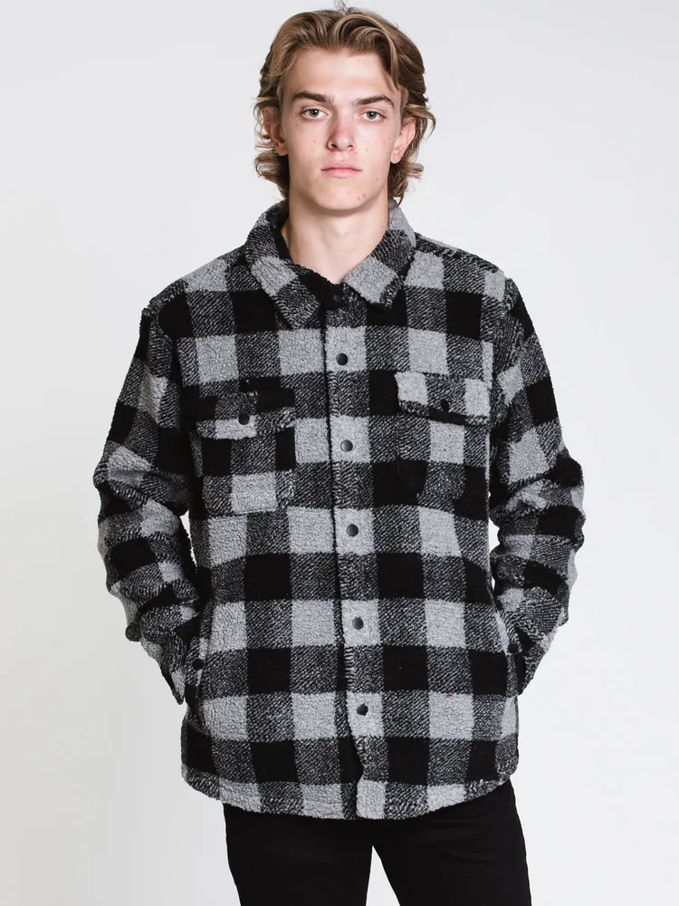 Sherpa lumber jacket outlet