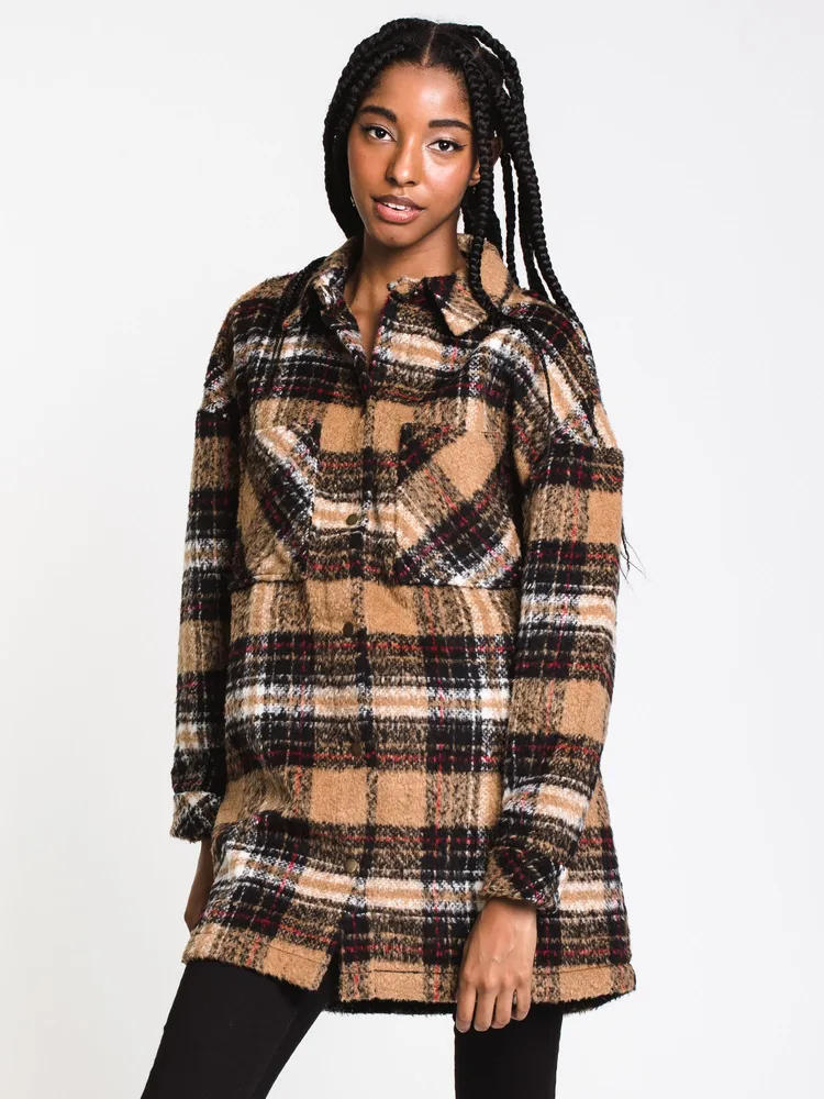 Black check cheap jacket womens