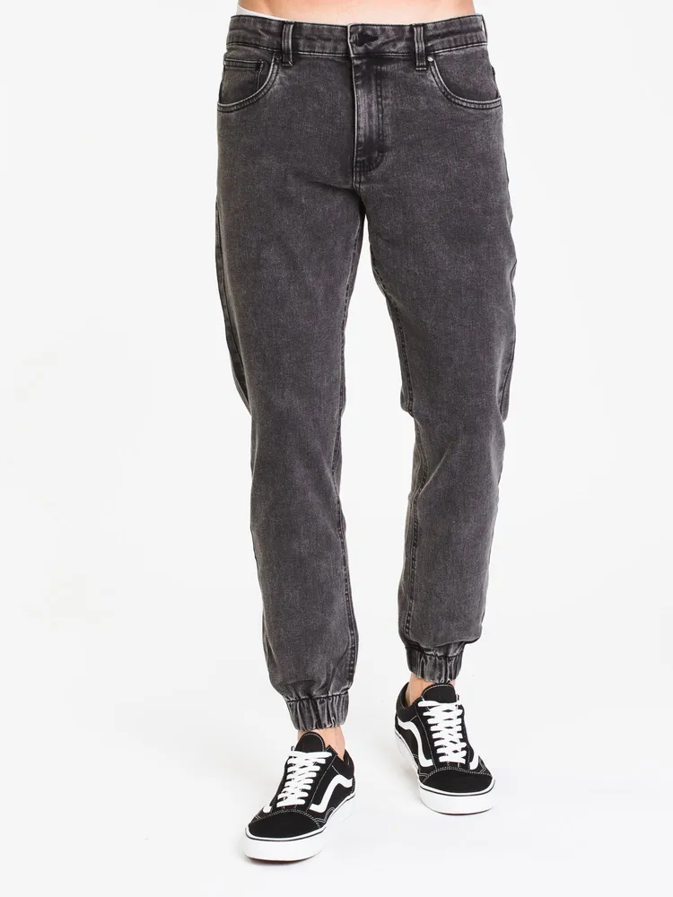 Tainted denim jogger outlet