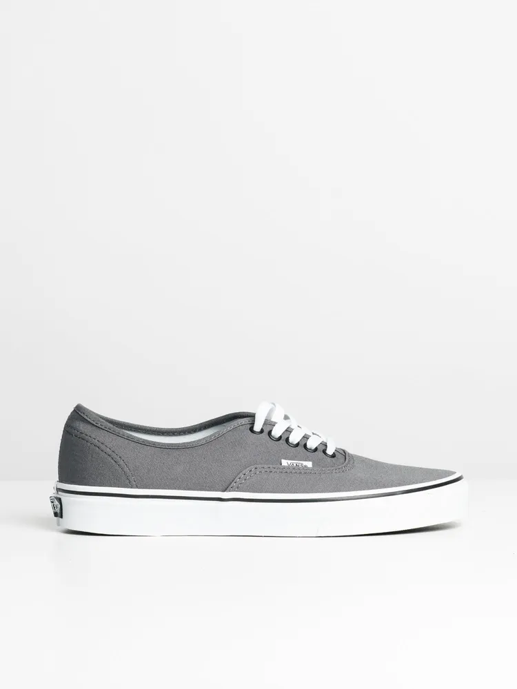 Boathouse MENS VANS AUTHENTIC PEWTER WHITE SNEAKER CLEARANCE