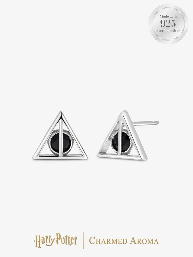 Deathly hallows store earrings studs