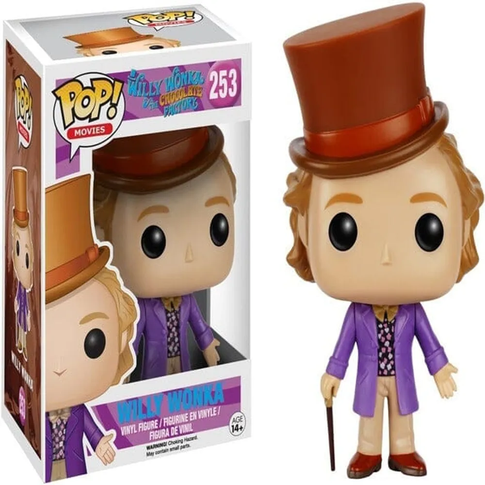 Showcase Funko Pop! Wonka From Willy Wonka 