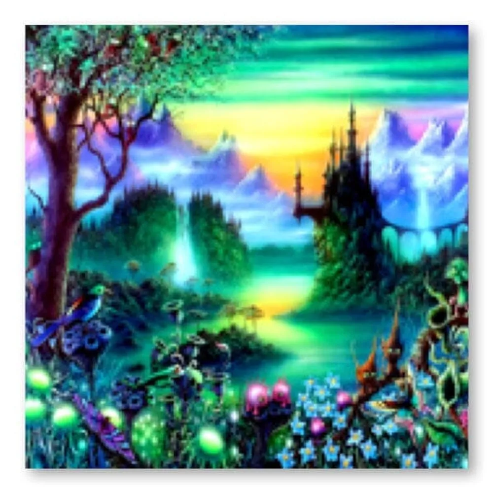 Studio Diamond Painting Full Coverage In A Fairytale 40cm x 40cm