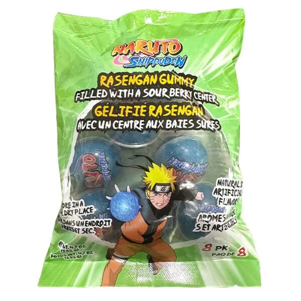 Showcase Naruto Shippuden Rasengan Gummy Candy (132g) | Showcase ...