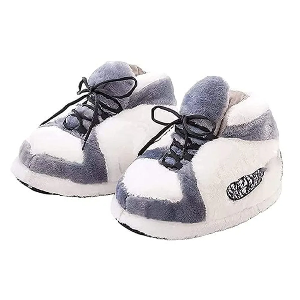 Fluffy on sale sneaker slippers