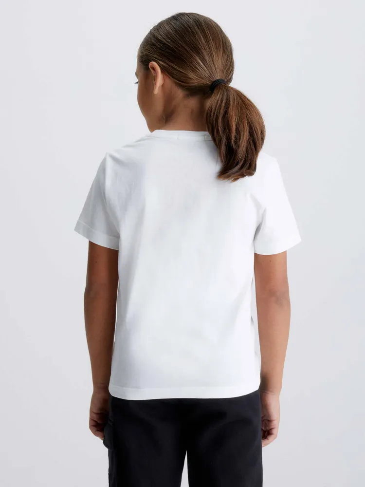 Playera Calvin Klein Ni o Blanco