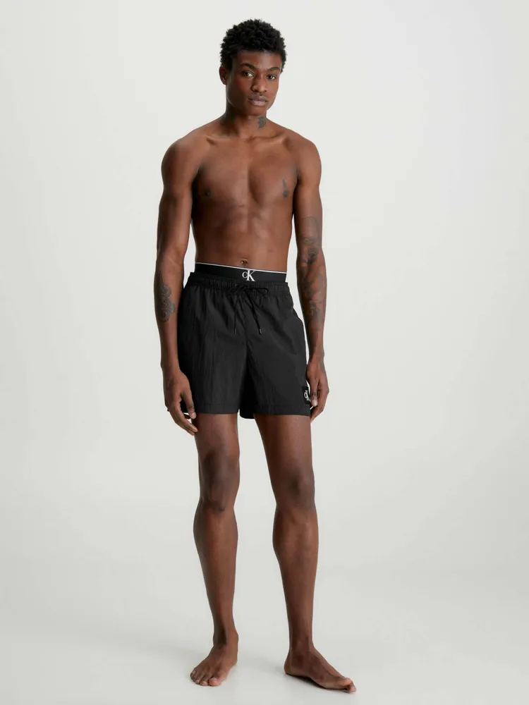 Calvin Klein Traje de Ba o Calvin Klein Hombre Negro Paseo