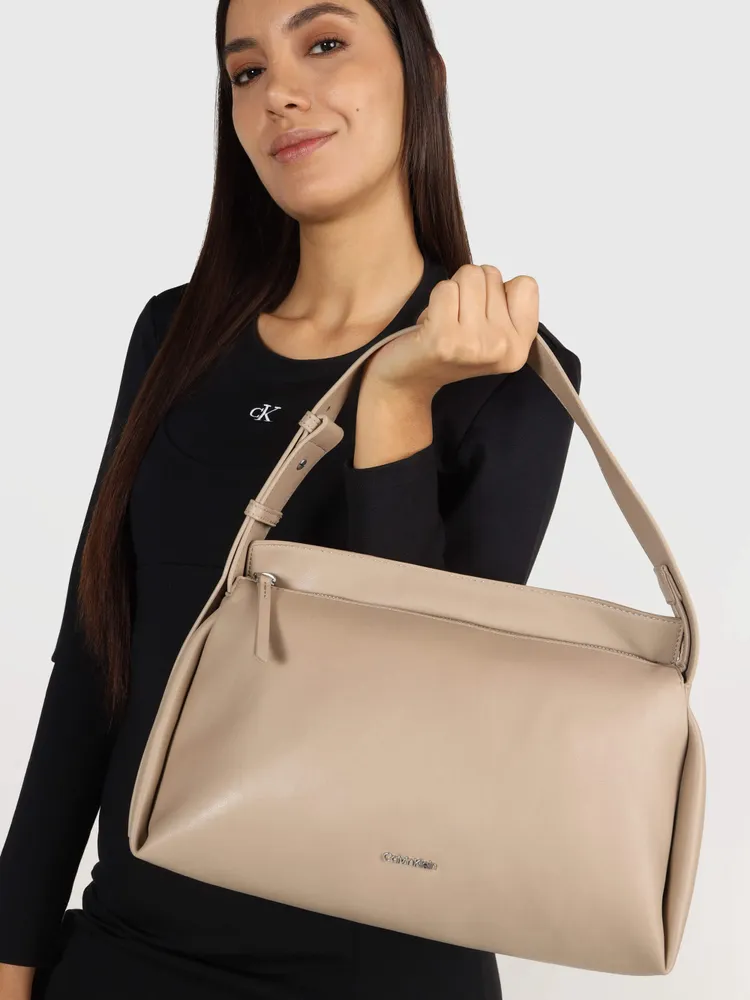 Calvin Klein Bolsa Shoulder Calvin Klein Mujer Caf Talla NICA