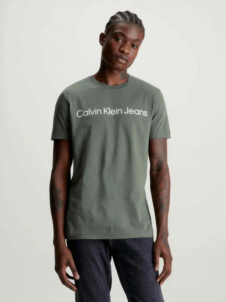 Playera calvin klein online gris