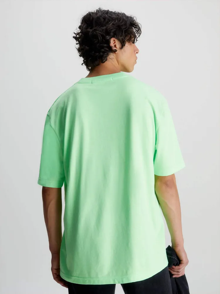 Playera discount neon hombre