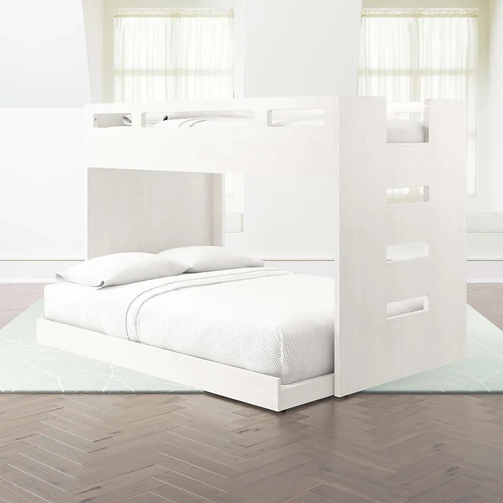 Abridged top bunk bed