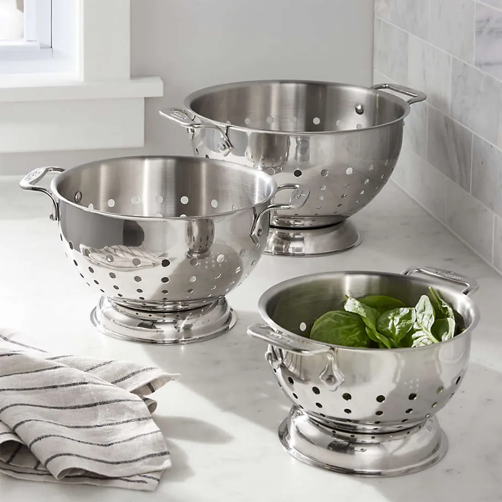5 qt stainless steel colander on sale