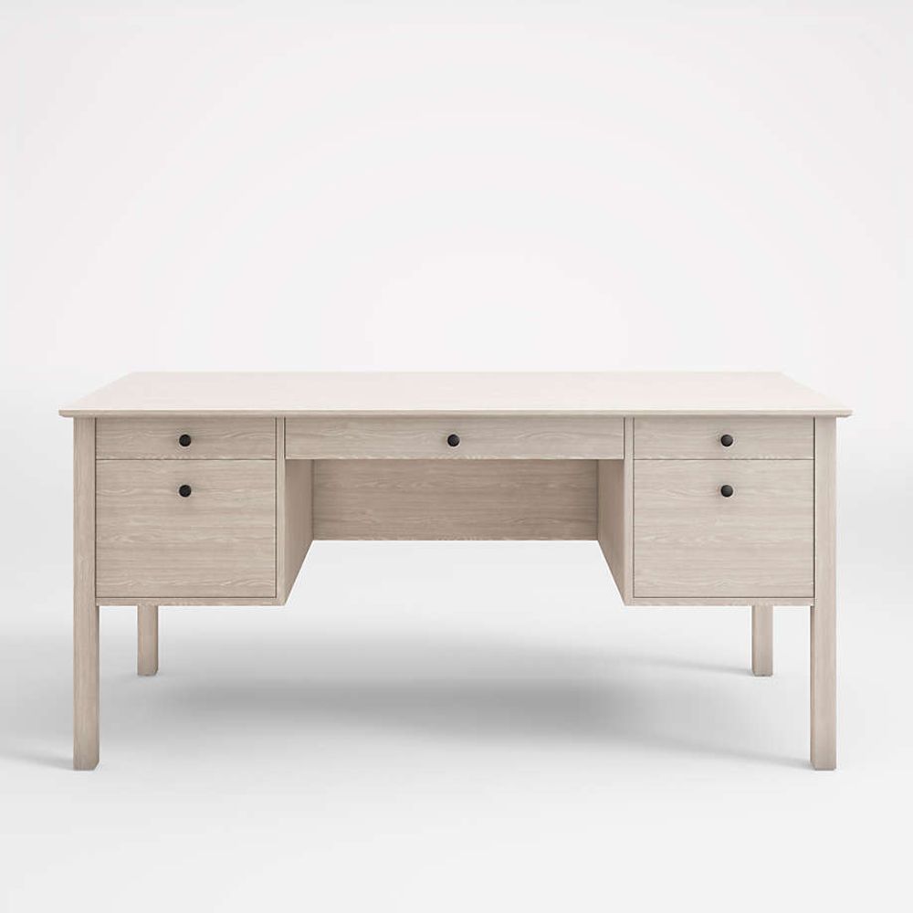 Crate and barrel shop executive desk