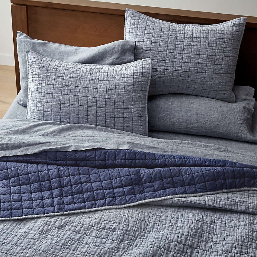 King linen quilts sale