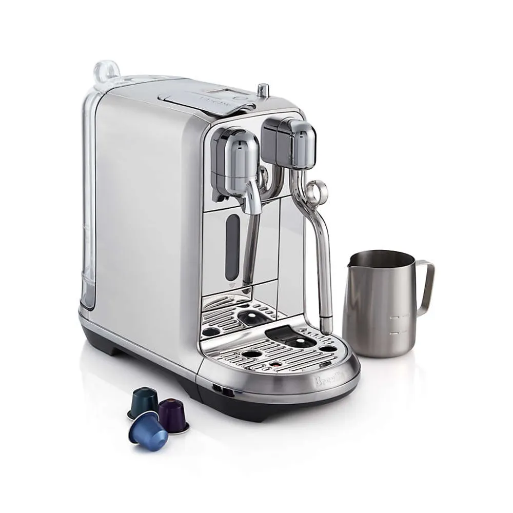 Nespresso creatista sales plus stainless steel