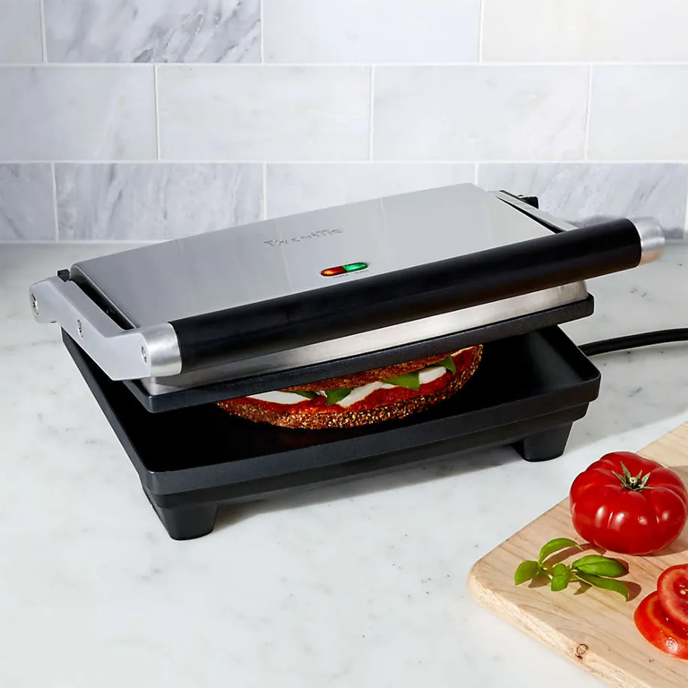 Crate Barrel Breville Panini Duo Sandwich Press Square One
