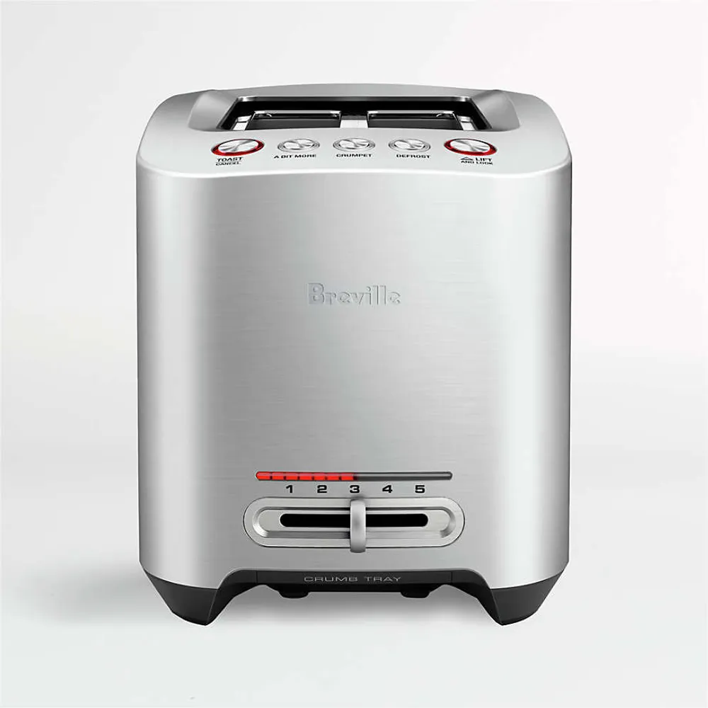 Crate&Barrel Breville ® SmartToaster Slice Toaster Square One