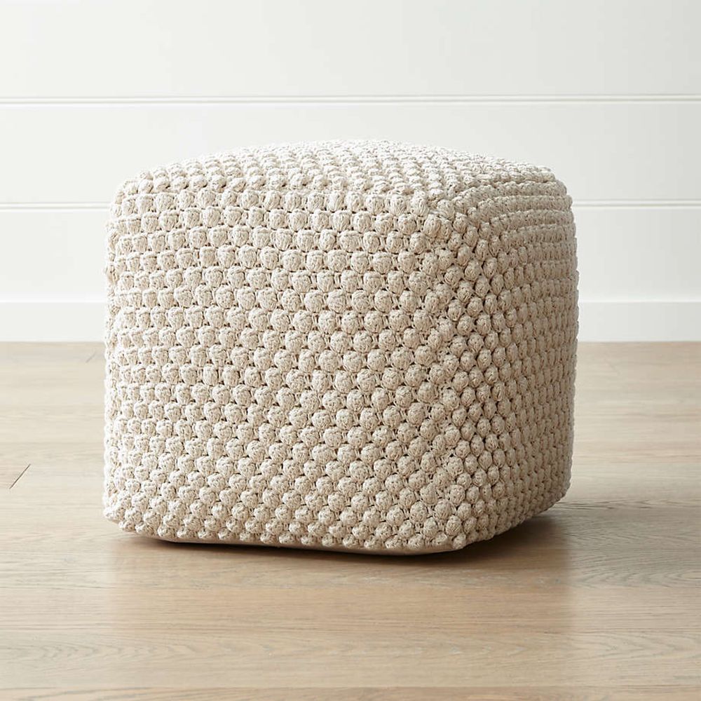 Off white discount pouf