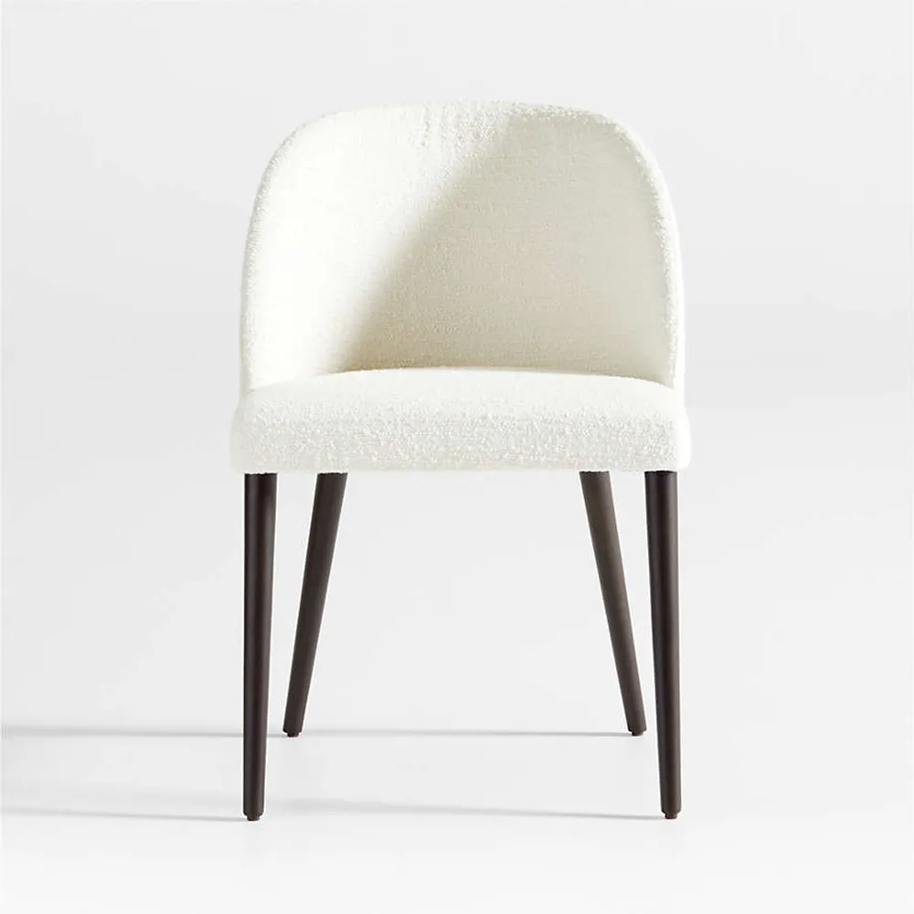 Crate Barrel Camille Boucl Dining Chair Square One