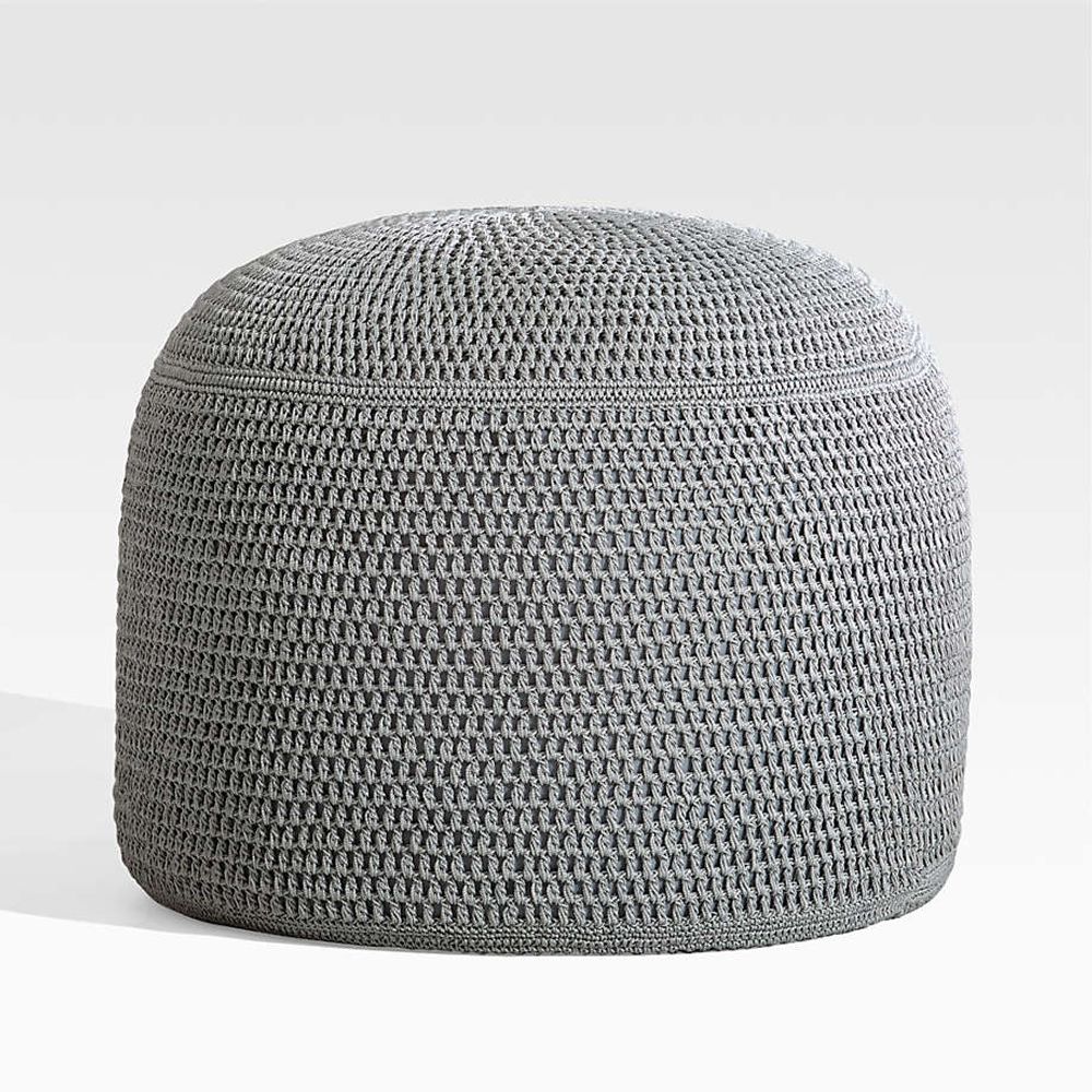 Crate and sales barrel outdoor pouf