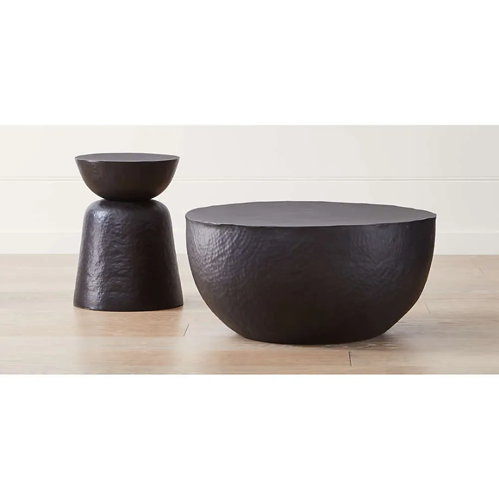 Black drum deals coffee table