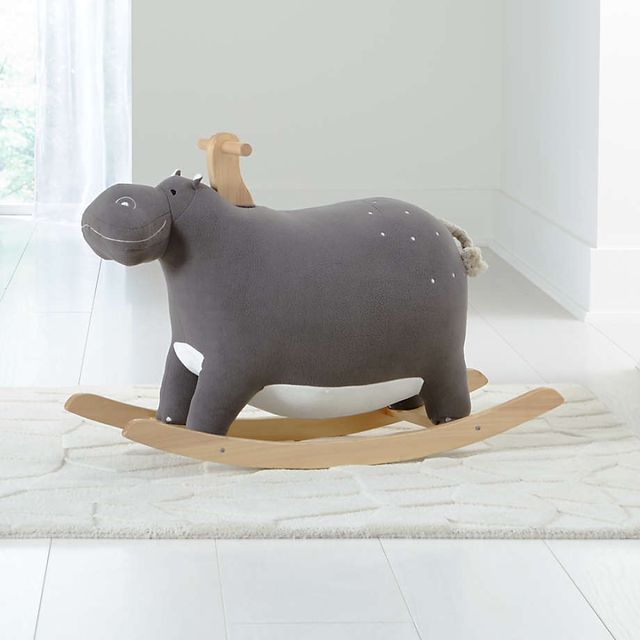 Crate Barrel Hippo Toddler Rocker Toy The Shops at Willow Bend
