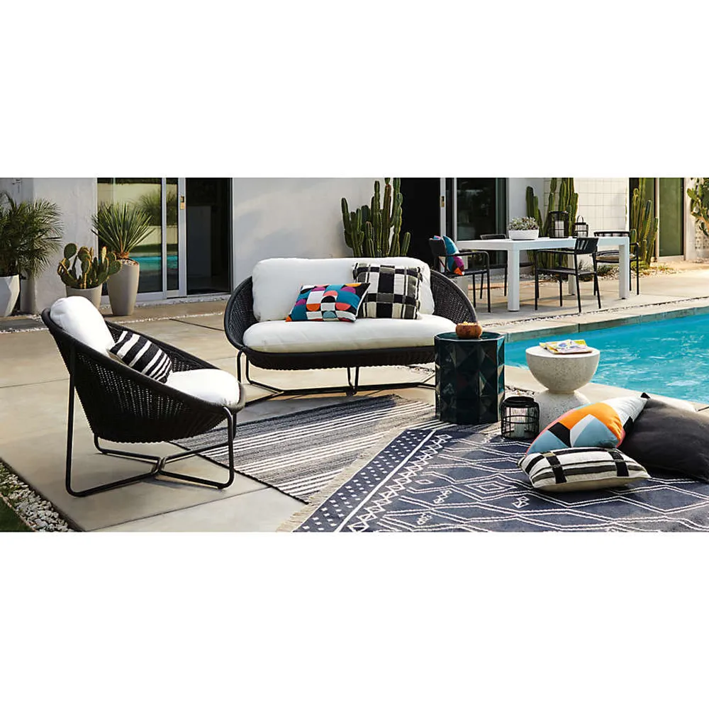 Crate barrel shop loveseat