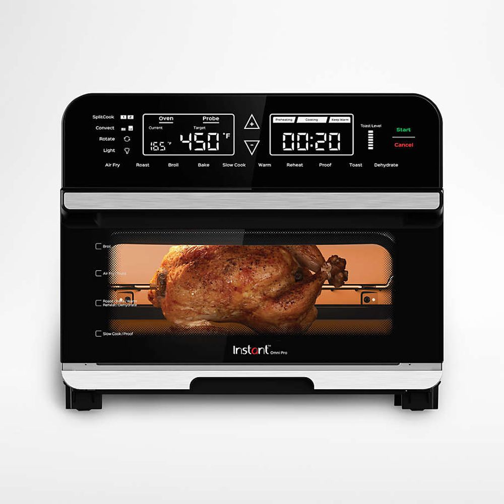 Crate Barrel Instant Omni Pro 18 Liter Toaster Oven Air Fryer