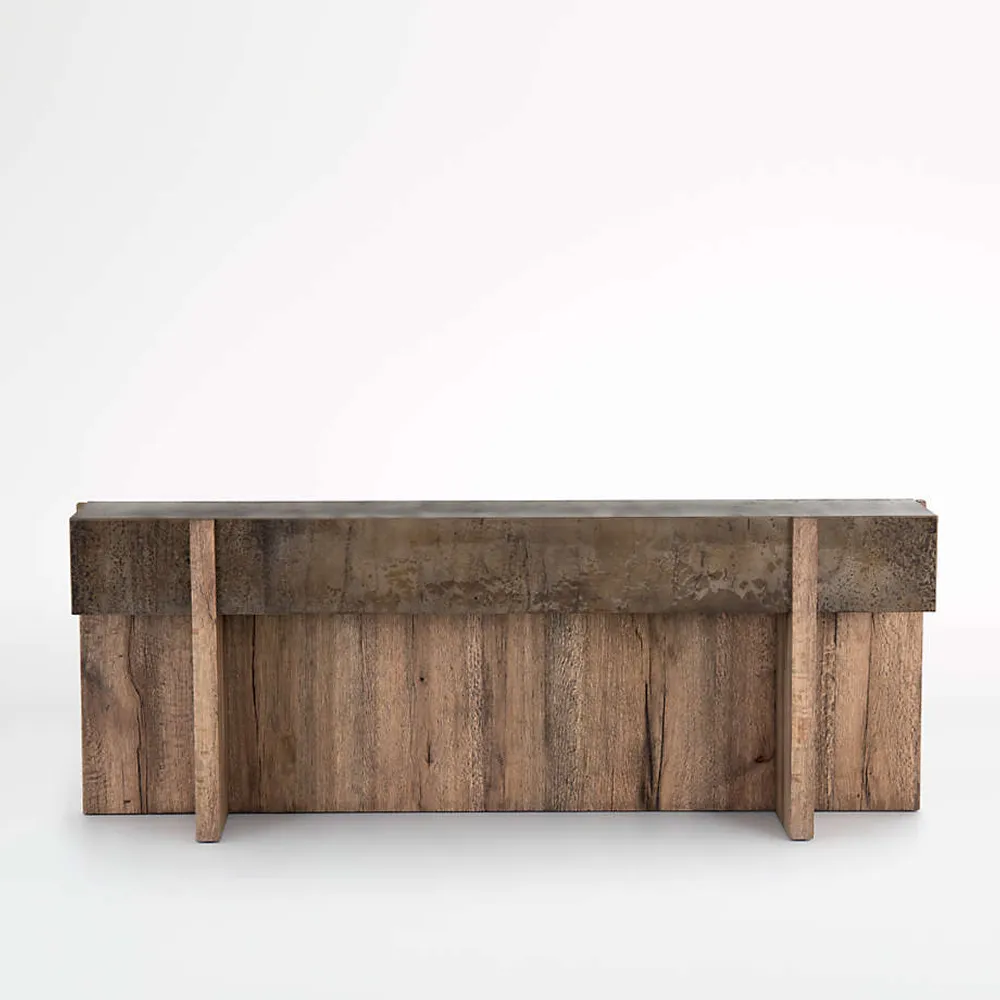 Crate outlet console table