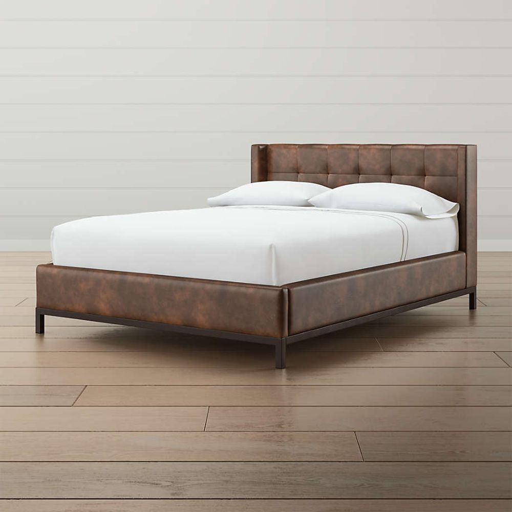 Crate and barrel ronin bed deals